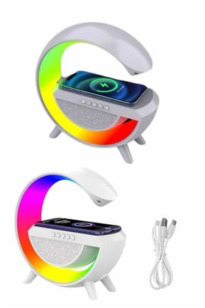 Yeni Nesil Bluetooth Hoparlör Speaker 5.0 Taşınabilir G Şeklinde Powerbankli - Lisinya