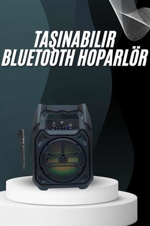 Yeni Nesil Bluetooth Hoparlör USB TF Kart Girişli Çoklu Bağlantı - Lisinya