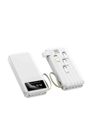 Powerbank Şarj Cihazı 4 Çıkışlı 20.000 MAH Powerbank Kompakt Yüksek Kapasiteli Hızlı Şarj - Lisinya