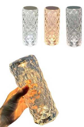 Yeni Nesil Modern Kristal Masa ve Gece Lambası Dokunmatik Renk Değiştirebilen - Lisinya