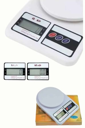 Dijital Hassas 10 Kg Mutfak terazisi tartısı LCD Ekran Mutfak Tartısı - Lisinya