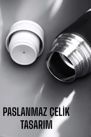 500 ml Kapasiteli Taşınabilir Basınçlı Termos Seti Günlük Kullanım için İdeal - Lisinya