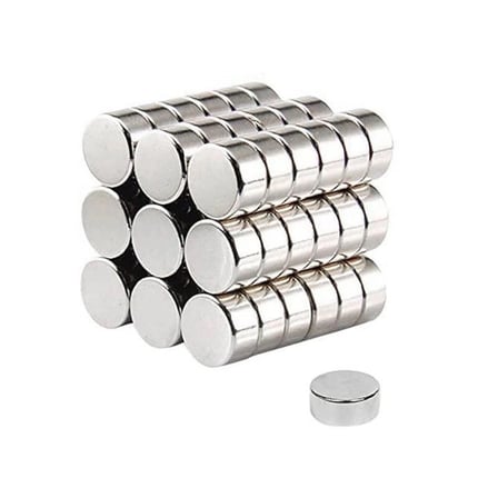 100 lü 8x3mm Yuvarlak Neodyum Mıknatıs ( Lisinya )