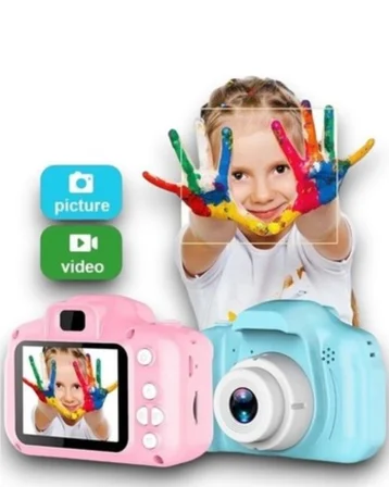Mavi HD Taşınabilir Mini Kamera Video Kayıt ve Fotoğraf Çekim Özellikli - Lisinya