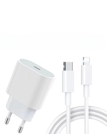 iPhone 14 13 12 11 SE XR XS Max Uyumlu 20W Şarj Cihazı Seti - Lisinya