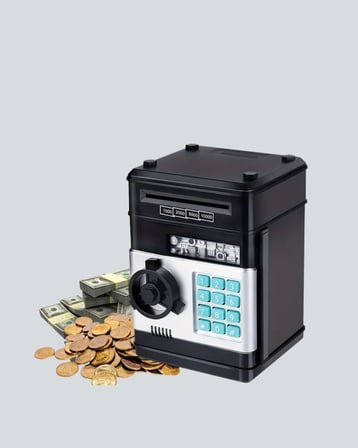 SAM53 NUMBER BANK SİYAH - Lisinya