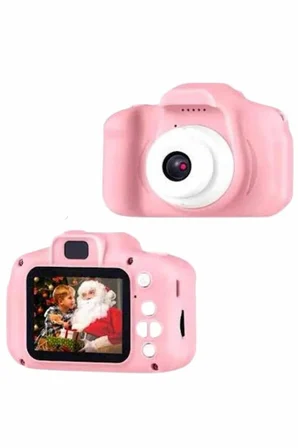 Dijital Fotoğraf Makinesi Çocuk Mini 1080p HD Kaliteli Renkli - Lisinya