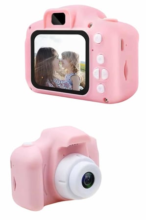 Çocuklara Özel Fotoğraf Ve Video Çeken Mini Çok Renkli Fotoğraf Makinesi - Lisinya