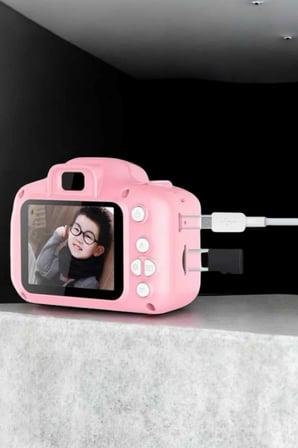 Çocuklara Özel Dijital Fotoğraf Makinesi Mini 1080P HD Kaliteli - Lisinya