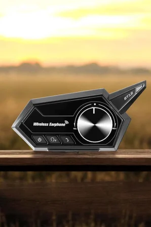 Intercom Kask Kulaklığı ANC Özelliği Yüksek Ses Kaliteli Bluetooth Kulaklık - Lisinya