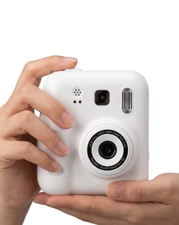 Çocuk Dijital Baskılı Kamera 5 Kalem 4 Rulo Kağıt Hediyeli Eğlenceli Fotoğraf Makinesi - Lisinya