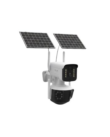 Güneş Enerjili Arıcı Kamerası 4G SIM Kartlı 9MP Üç Lens Yayla Güvenlik Kamerası 2 Yıl Garantili - Li