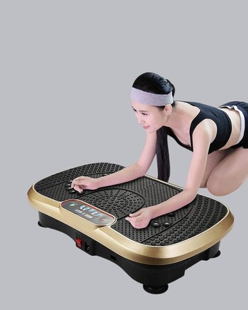 Vücut Şekillendirmeye Yardımcı Titreşimli Spor Platformu - Lisinya