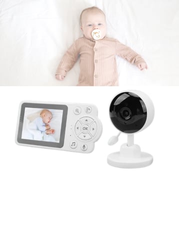 Gece Görüşlü Kablosuz Bebek Monitörü Ağlama ve Hareket Algılama Yeni Nesil - Lisinya