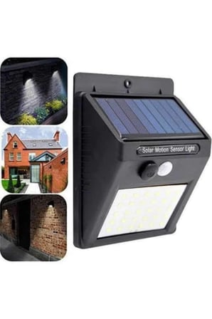 Bahçe Aydınlatması Güneş Enerjili Led Işık Lamba Sensörlü Dekoratif Yeni Nesil - Lisinya