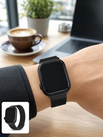 Bluetooth Görüşmeli Dokunmatik Akıllı Saat 3 Farklı Kordon Seçeneği - Lisinya