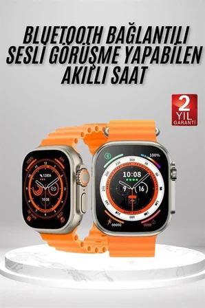 Yeni Nesil Ultra Akıllı Saat Adımsayar Uyku Takibi Nabız Sensörü Yeni Nesil - Lisinya