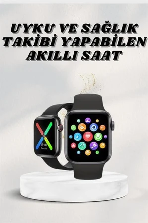 Akıllı Saat Wireless Şarj Yüksek Çözünürlüklü Müzik Dinleme Sesli Cevaplama Yeni Nesil - Lisinya