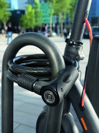 Motosiklet, Bisiklet ve Elektrikli Scooter İçin Ağır Hizmet Tipi Çelik Halat Kilidi - Lisinya
