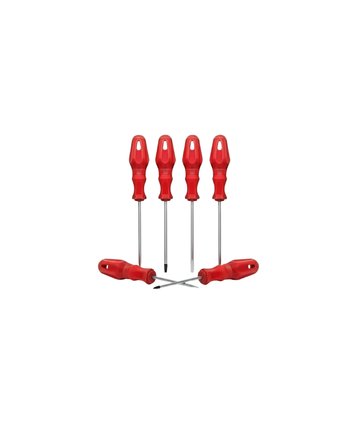 Düz ve Yıldız Başlıklı 7li Tornavida Seti Ergonomik Tutma - Lisinya