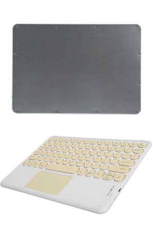 Touchpad Uyumlu Bluetooth Klavye Slim Kablosuz Wifi Q Klavye - Lisinya