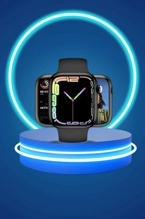 Yeni Nesil Akıllı Saat ve Ucuz Kaliteli Bluetooth Kablosuz Kulaklık Amoled Ekran - Lisinya