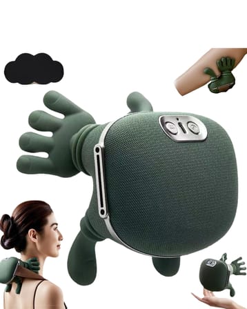 Yeni Nesil 3D Yoğurma Boyun Masaj Cihazı Akıllı Ergonomik Tasarım Derin Kas Rahatlatıcı - Lisinya