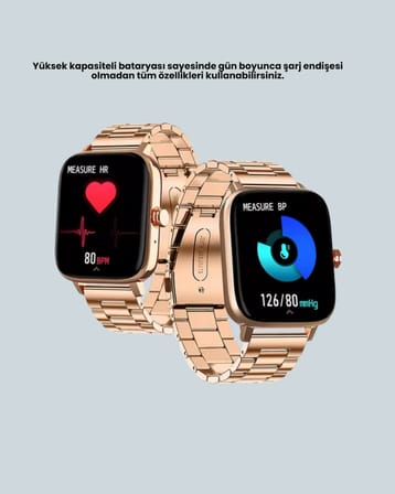 Sağlık Takipli Akıllı Saat 117 Spor Modlu AMOLED Ekran - Lisinya