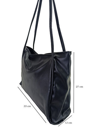 LİVA LV-741 KADIN KOL ÇANTASI - SİYAH