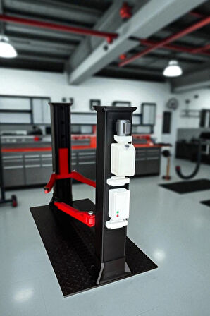 3D BASKI 1/18 Ölçekli Maket Araç Lift (Ayarlanabilir) Profesyonel Diorama Aksesuarı