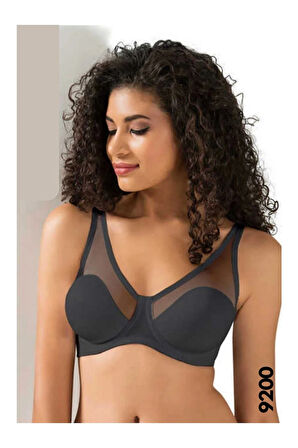 Lejardin 9200 B Cup Linda Toparlayıcı Soft Cup Sütyen-Siyah