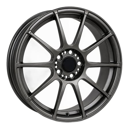AKD-AKX-1042-08 18 İnç 5x100 Polo Ibiza Uyumlu ET45 67.1 Matt Gun Metal  18 İnç Jant Takımı (4 Adet)