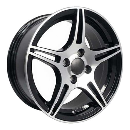 AKD-DX10802-01 15 İnç 4x100 Clio Symbol Megane Corsa Uyumlu ET35 67.1 BD  15 İnç Jant Takımı (4 Adet)