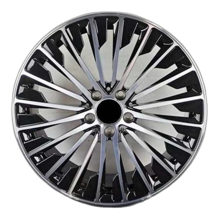 AKD-DX1142-02 18 İnç 5x112 Mercedes C E Uyumlu ET43 66.6 Black Finished  (ÖN) 18 İnç Jant Takımı (4 Adet)