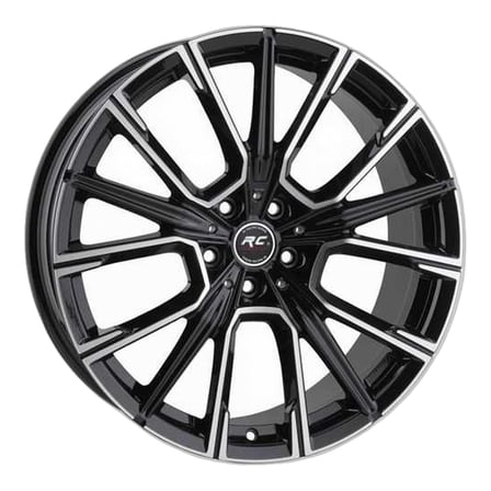 AKD-DX1146-02 20 İnç 5x112 BMW X5 Audi Q7 Uyumlu ET37 66.6 Black Finished  20 İnç Jant Takımı (4 Adet)