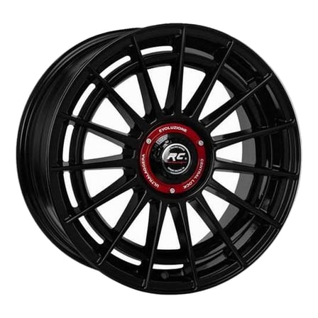 AKD-DX1171-01 18 İnç 5x114.3 Corolla Civic Qashqai Kadjar Uyumlu ET40 73.1 Black  18 İnç Jant Takımı (4 Adet)