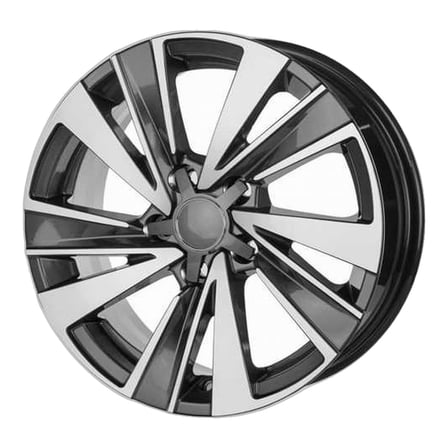 AKD-DX1188-02 16 İnç 5x114.3 Corolla Auris Uyumlu ET30 60.1 Gun Metal Finished  16 İnç Jant Takımı (4 Adet)