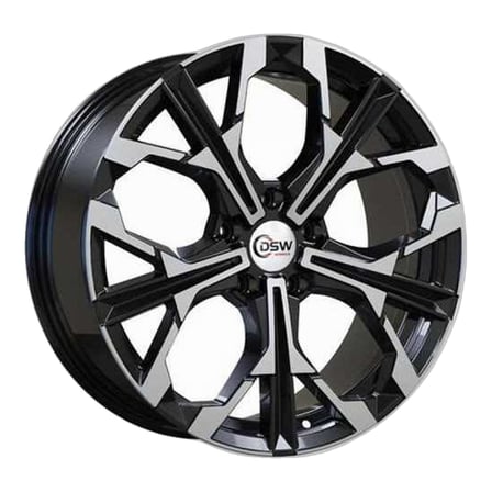 AKD-DX1201-01 19 İnç 5x120 BMW 3 5 X3 Insignia Uyumlu ET40 72.6 Black Finished  (ARKA) 19 İnç Jant Takımı (4 Adet)
