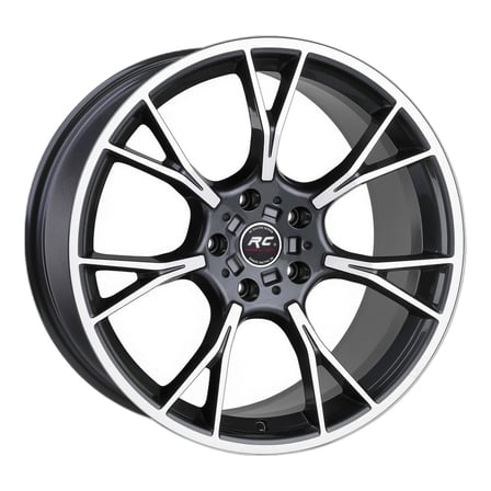 AKD-DX190-01 19 İnç 5x112 BMW 5 Serisi Uyumlu ET37 66.6 Gun Metal Finished  (ARKA) 19 İnç Jant Takımı (4 Adet)