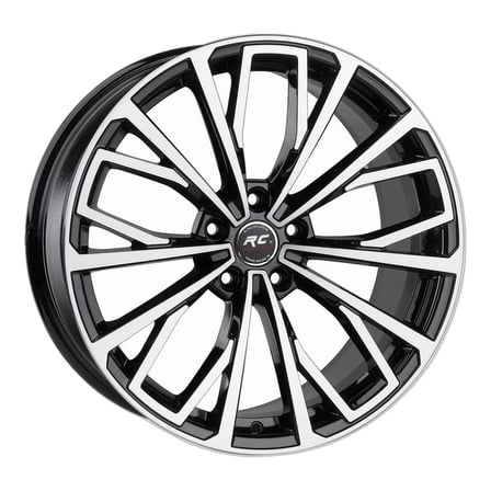 AKD-DX193-01 19 İnç 5x112 Audi A4 A6 Q5 Passat Uyumlu ET35 66.45 Black Finished  19 İnç Jant Takımı (4 Adet)