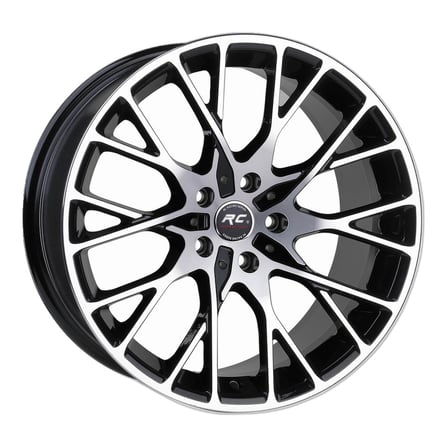 AKD-DX204-01 18 İnç 5x112 Mercedes E Passat Audi A4 Uyumlu ET40 66.6 Black Finished  18 İnç Jant Takımı (4 Adet)