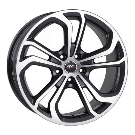 AKD-DX216-02 18 İnç 5x112 Passat Audi A3 A4 Superb Uyumlu ET40 57.1 Gun Metal Finished  18 İnç Jant Takımı (4 Adet)
