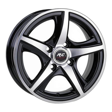 AKD-DX235-01 15 İnç 4x100 Clio Symbol Megane Corsa Uyumlu ET35 67.1 Black Finished  15 İnç Jant Takımı (4 Adet)