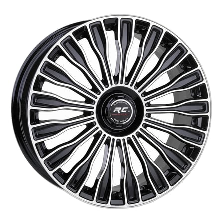 AKD-DX345-01 18 İnç 5x112 Mercedes E Uyumlu ET49 66.6 Black Finished  18 İnç Jant Takımı (4 Adet)