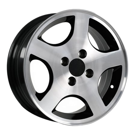 AKD-DX417-02 14 İnç 4x100 Symbol i20 Accent Blue Corsa Uyumlu ET34 67.1 BD  14 İnç Jant Takımı (4 Adet)