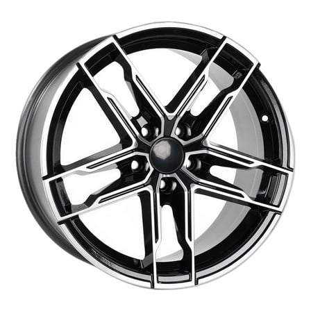AKD-DX824-01 18 İnç 5x112 Mercedes E C BMW 3 Serisi Audi A3 Uyumlu ET45 66.6 BD  (ARKA) 18 İnç Jant Takımı (4 Adet)