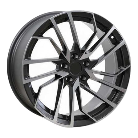 AKD-DX836-02 18 İnç 5x112 Passat Audi A4 Mercedes E Uyumlu ET35 66.6 Gun Diamond  18 İnç Jant Takımı (4 Adet)