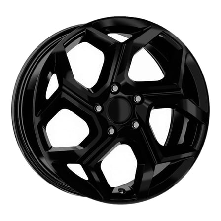 AKD-GX1007-01 17 İnç 4x108 Fiesta EcoSport Uyumlu ET40 63.4 Black  17 İnç Jant Takımı (4 Adet)