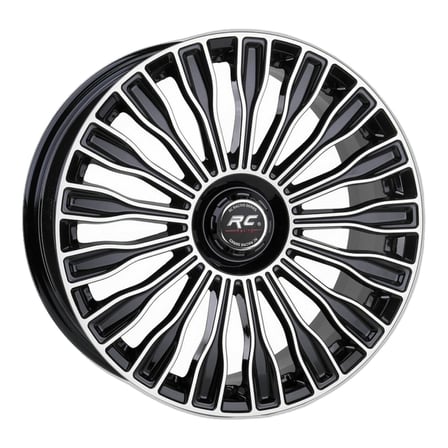 AKD-GX328-01-1 19 İnç 5x112 Mercedes E Audi A4 A6 Passat Uyumlu ET38 66.6 Black Finished  19 İnç Jant Takımı (4 Adet)