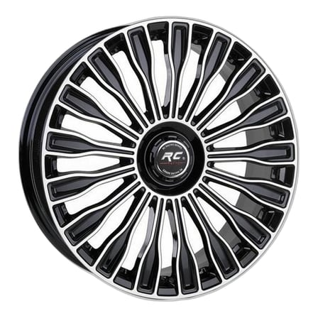 AKD-GX329-01-2 19 İnç 5x112 Mercedes E BMW X5 Uyumlu ET48 66.6 Black Finished  19 İnç Jant Takımı (4 Adet)